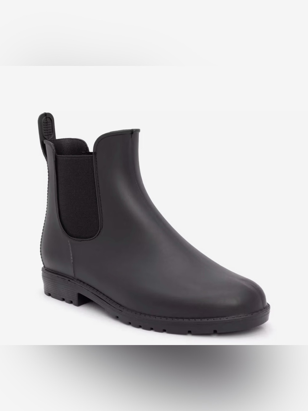 Elements Black Chelsea Rain Boot